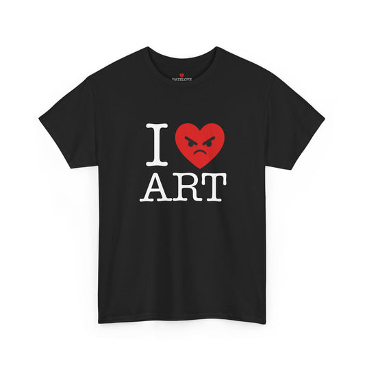 I HATELOVE ART T-Shirt – 😡❤️