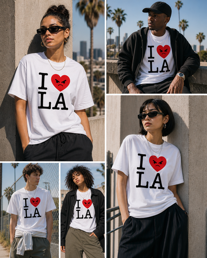 Anti Los Angeles T-Shirt - I HATE LA