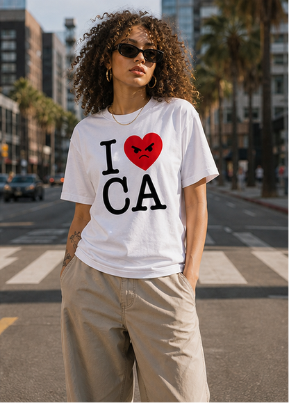 Anti California T-Shirt - I HATE CA